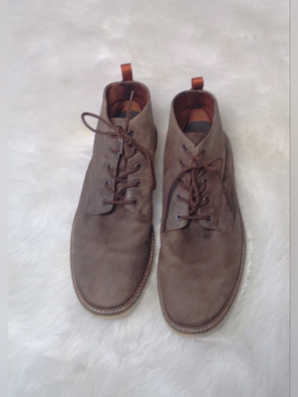 Men's Casual Lace-Up Boots Size 12